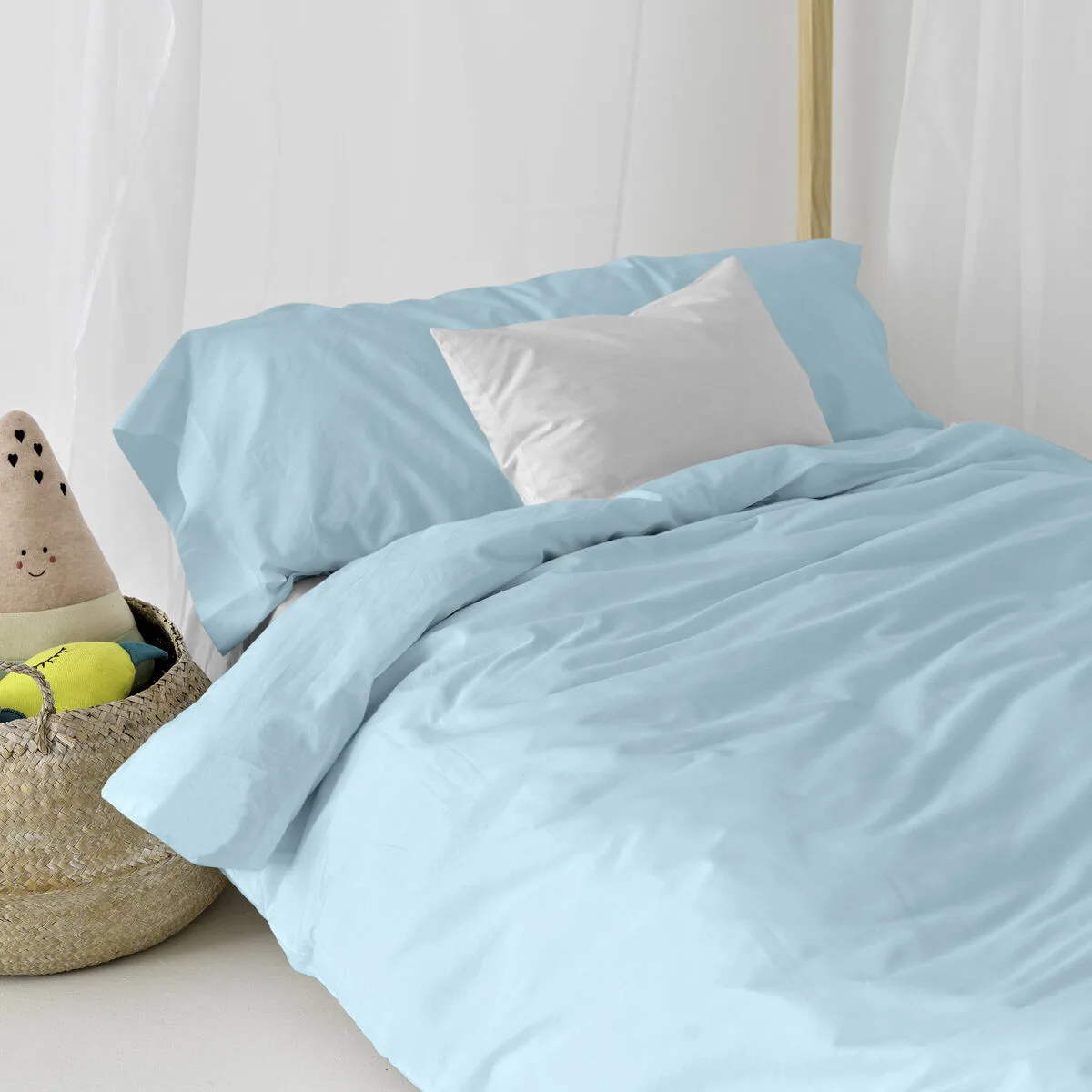 Parure de couette happyfriday basic kids bleu lit 1 persone 2 pieces d161058985. Votre vie, simplifiée et stylisée par Diaytar et sa collection de produits essentiels et innovants