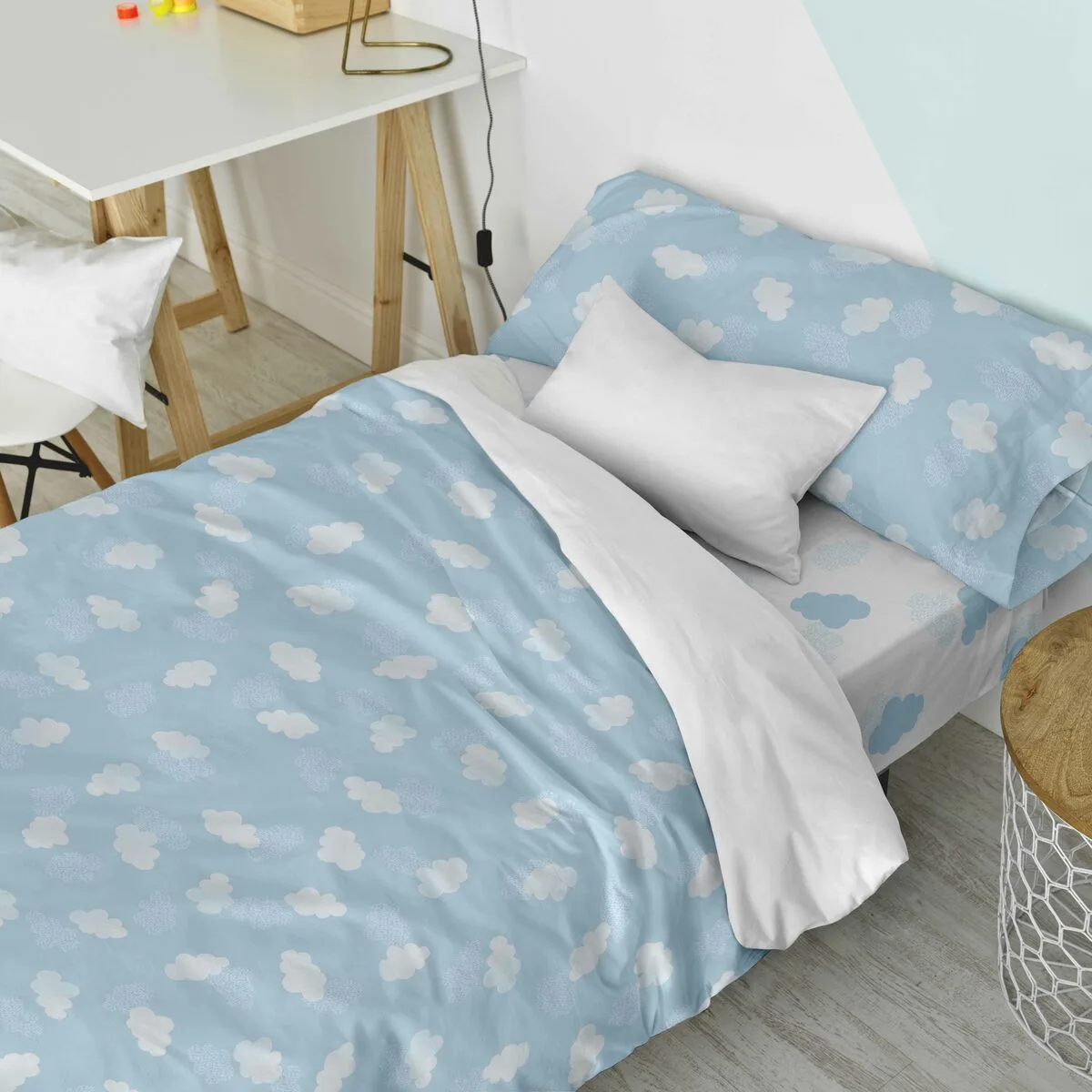 Parure de couette happyfriday basic kids bleu lit 1 persone 2 pieces d161173346. Osez l'expérience Diaytar et découvrez comment des produits bien choisis peuvent éléver votre qualité de vie.