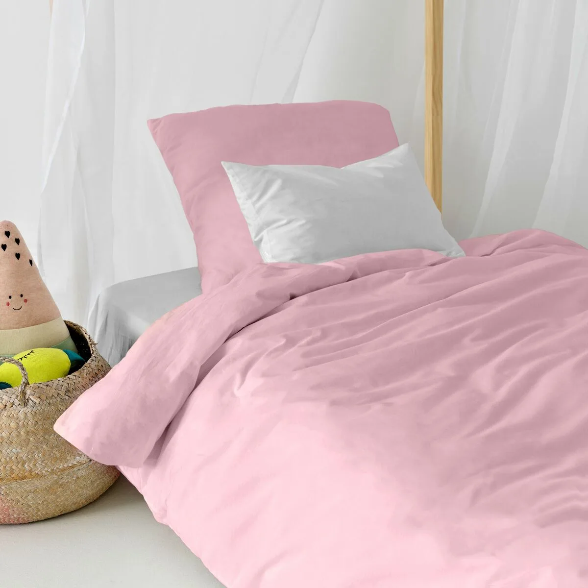 Parure de couette happyfriday basic kids rose clair lit 1 persone 2 pieces d161059785. Notre philosophie Diaytar : vous offrir une plateforme unique où produits généraux, tendances et technologies convergent harmonieusement
