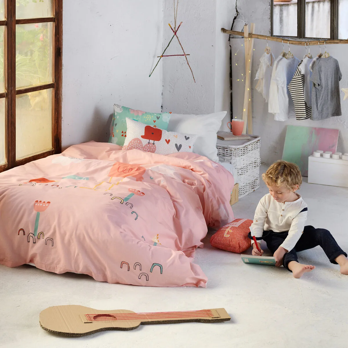 Parure de couette happyfriday moshi moshi hola multicouleur lit 1 persone 2 pieces d160882441. Diaytar, c'est l'histoire d'une passion pour les bons produits, quels qu'ils soient, et du désir de les partager avec vous
