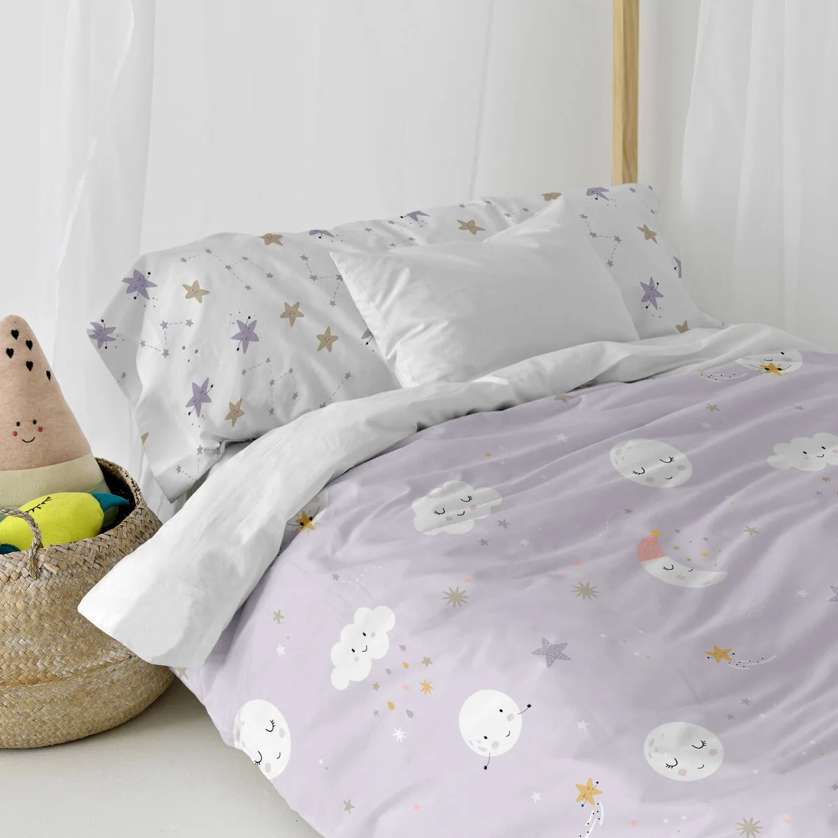 Parure de couette happyfriday moshi moshi multicouleur 28 x 4 x 38 cm d161382362. Diaytar : Votre guide shopping pour une sélection exigeante de produits tendance, technologiques et domestiques