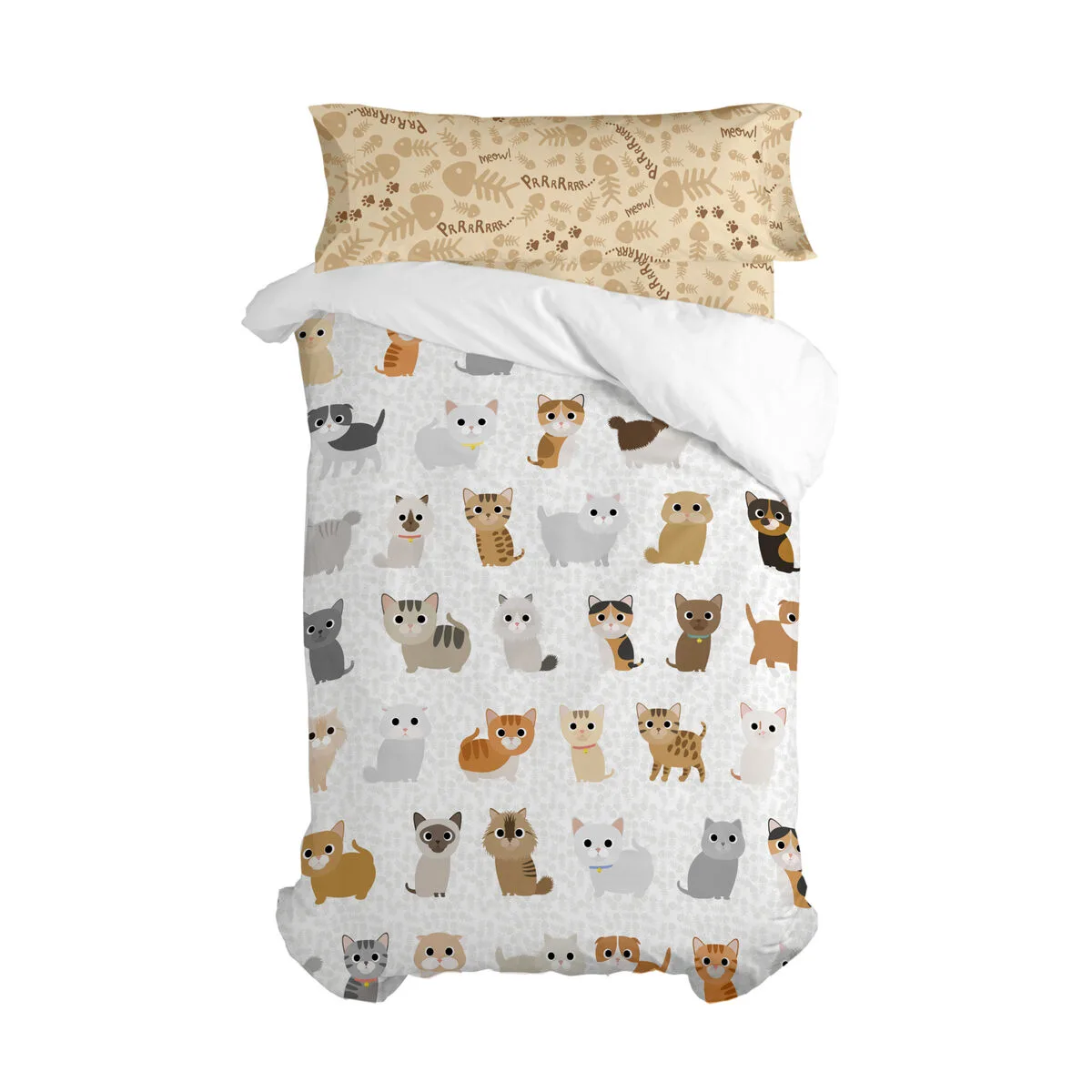 Parure de couette happyfriday mr fox cats multicouleur lit 1 persone 2 pieces d161384352. Découvrez l'univers Diaytar : une boutique en ligne généraliste qui marque style, qualité et originalité dans chaque produit