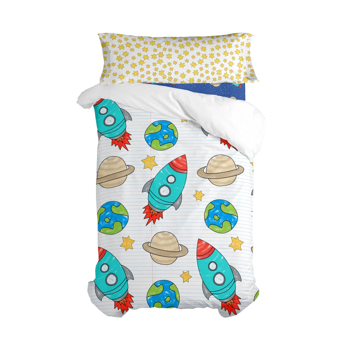 Parure de couette happyfriday mr fox space rocket multicouleur 2 pieces d161206573. Diaytar, c'est l'art de la sérendipité appliqué au e-commerce : vous venez pour une chose, vous repartez avec l'objet de vos rêves.