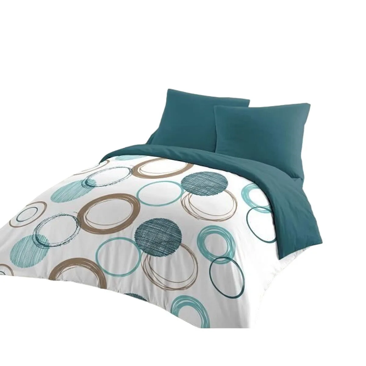 Parure de couette home linge passion vert 220 x 240 cm cercles s719651631. Diaytar Mode : Où l'élégance rencontre l'originalité pour un style unique.