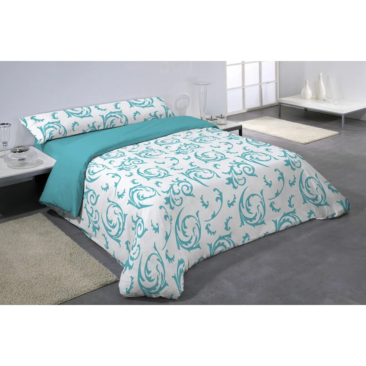 Parure de couette hosteline robledo bleu lit 1 persone 3 pieces d210002190. Diaytar incarne le renouveau du commerce en ligne : authentique, engagé et résolument tourné vers l'avenir.
