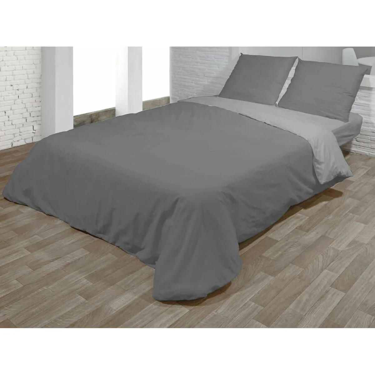 Parure de couette hosteline vegas gris gran lit 2 persones 3 pieces d210009744. Bienvenue dans l'ère du shopping conscient. Diaytar privilégie des produits avec une éthique et un impact positif.