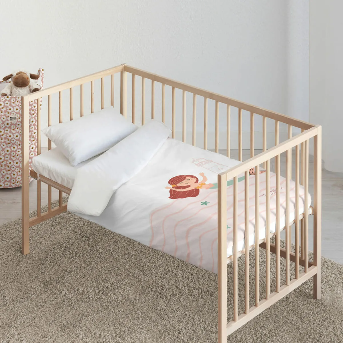 Parure de couette kids cotton mosi big rose 100 x 120 cm s980416263. Diaytar, c'est le compagnon des visionnaires, de ceux qui achètent aujourd'hui les produits qui seront incontournables demain.