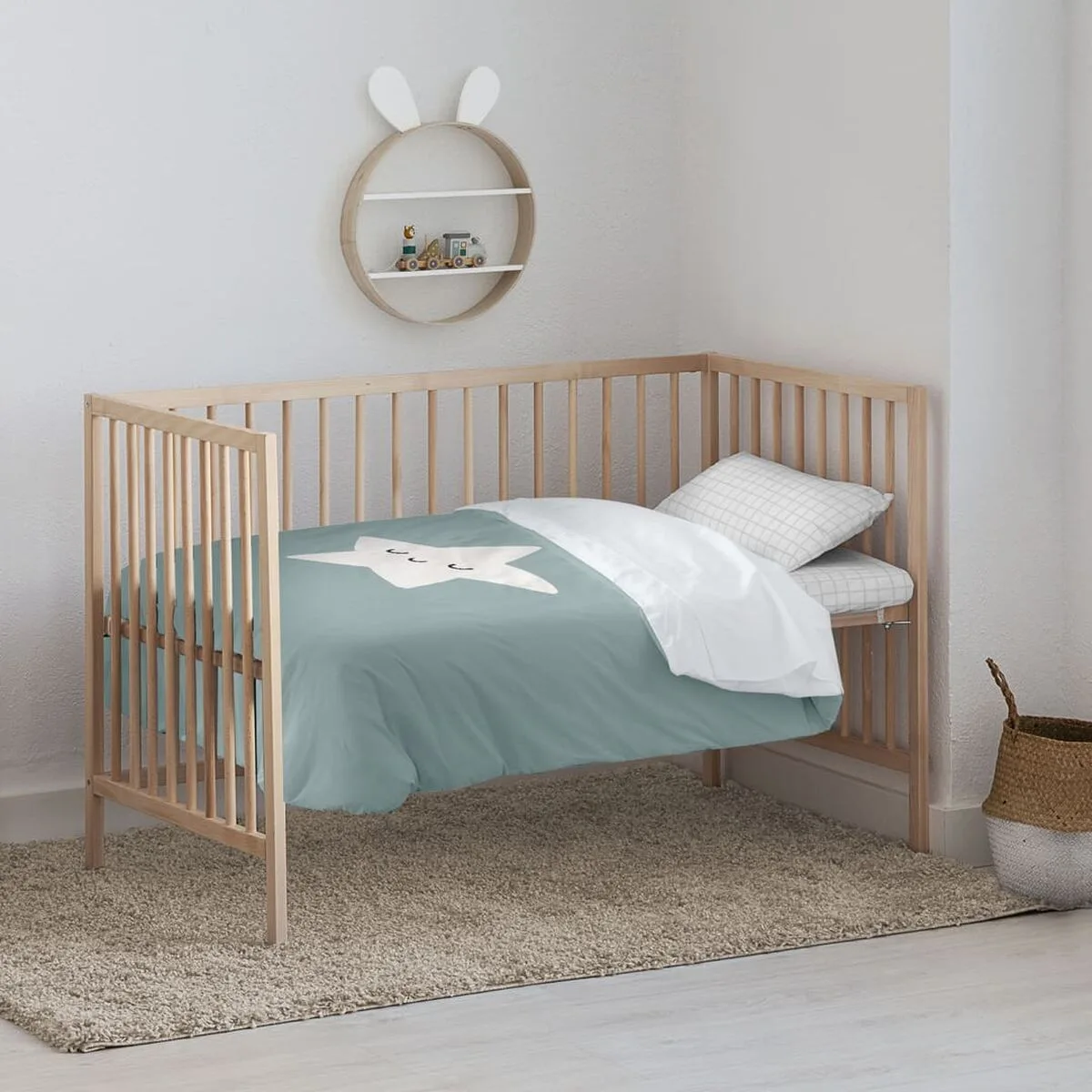 Parure de couette kids cotton nadir bleu 100 x 120 cm s980416833. Bienvenue dans l'écosystème Diaytar, où chaque produit a été pensé pour s'intégrer parfaitement dans votre vie moderne