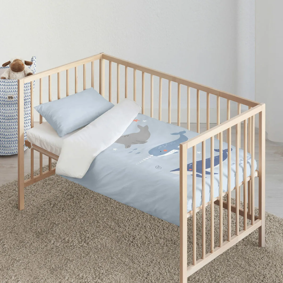 Parure de couette kids cotton tabor big bleu 100 x 120 cm s980418013. Diaytar, c'est l'art de la sérendipité appliqué au e-commerce : vous venez pour une chose, vous repartez avec l'objet de vos rêves.