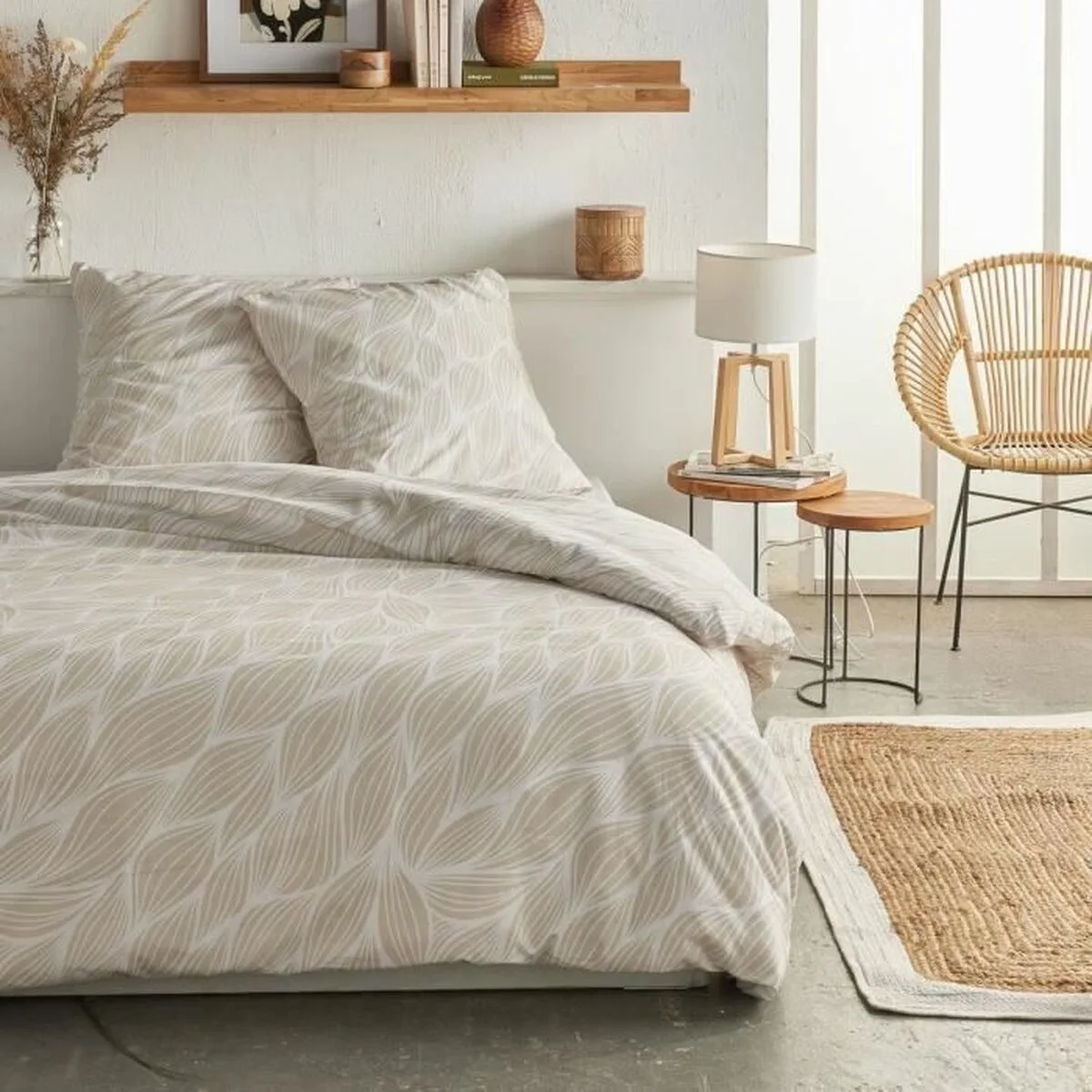 Parure de couette today beige lit king size 2 pieces s7101518057. La mode selon Diaytar : audacieuse, accessible et toujours dans l'air du temps.