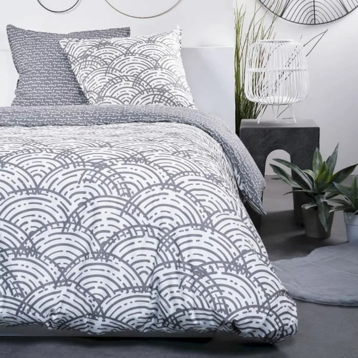 Parure de couette today gris 240 x 220 cm 3 pieces s7100158989. Innovation, style et qualité : les trois piliers de l'expérience Diaytar.