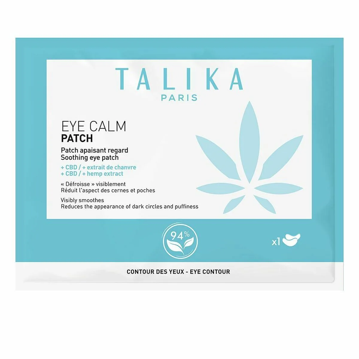 Patchs antirides pour le contour des yeux talika calm monodoses m012195087. Diaytar, c'est l'évidence que quand on aime les produits, on ne compte pas. On les collectionne. À vous de jouer.