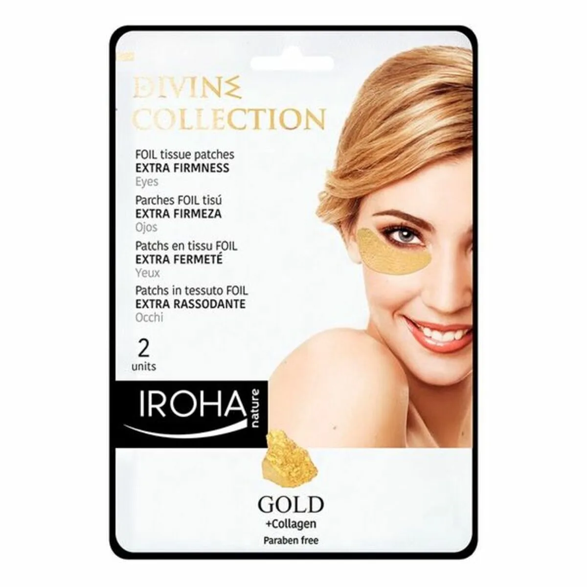 Patchs pour le contour des yeux gold iroha gold 2 uds 2 pieces s056092591. Nous croyons en la magie des objets. Chez Diaytar, chaque produit a le pouvoir de transformer une routine en moment précieux.
