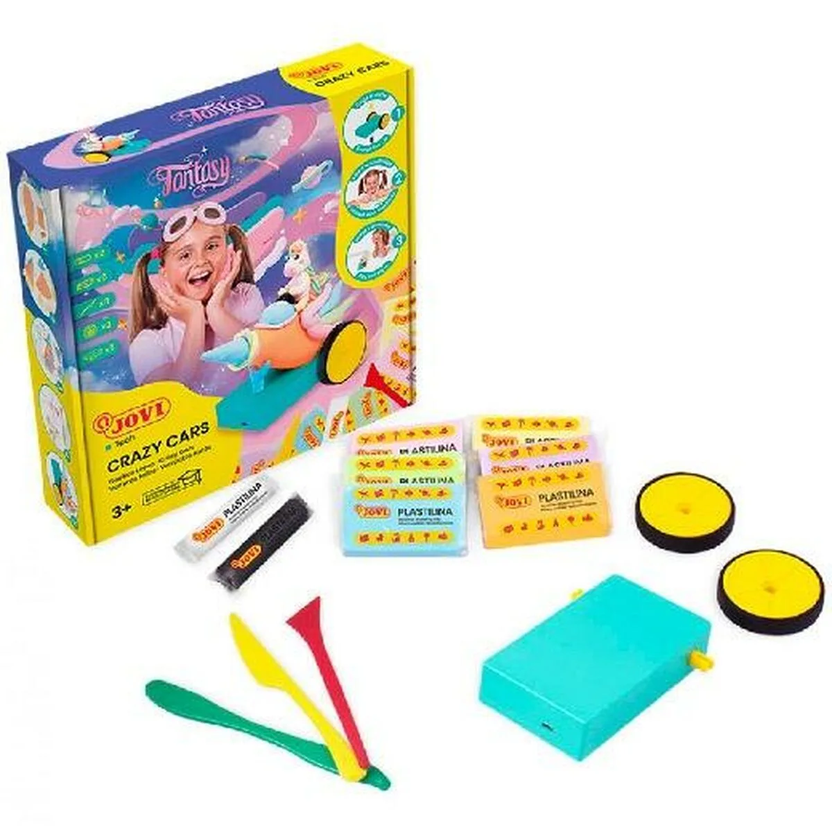 Pate a modeler en argile jovi crazy cars fantasy multicouleur 1 piece s842810123. Diaytar, le nom qui garantit que chaque produit, du plus technologique au plus basique, a été choisi avec goût et exigence