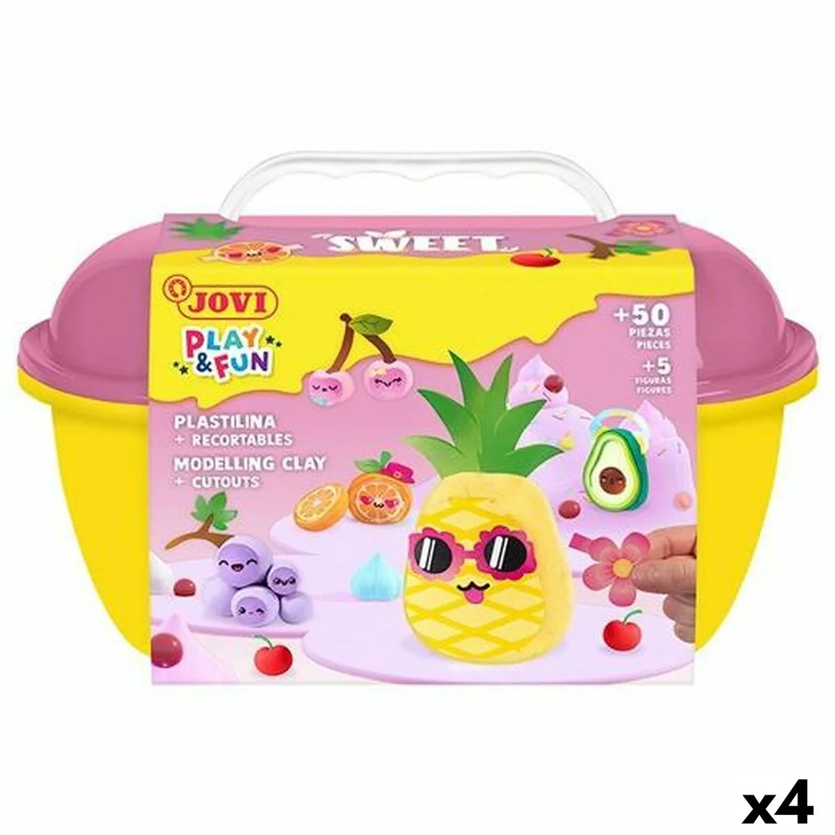 Pate a modeler en argile jovi play fun sweet multicouleur 4 unites s843946795. Bienvenue sur Diaytar, où le shopping généraliste devient une chasse au trésor pour produits tendance et innovants