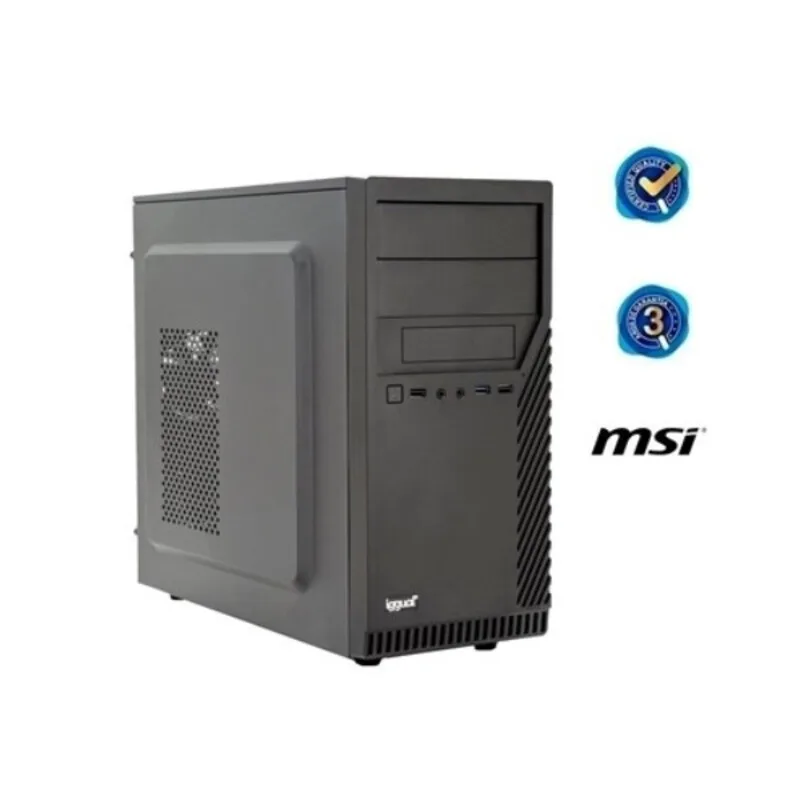 Pc de bureau iggual psipch511 i5 10400 16 gb ram 480 gb ssd 16 gb ram 480 gb ssd noir s023037572. Diaytar s'adresse aux esprits modernes en quête de produits qui allient performance technologique et design épuré