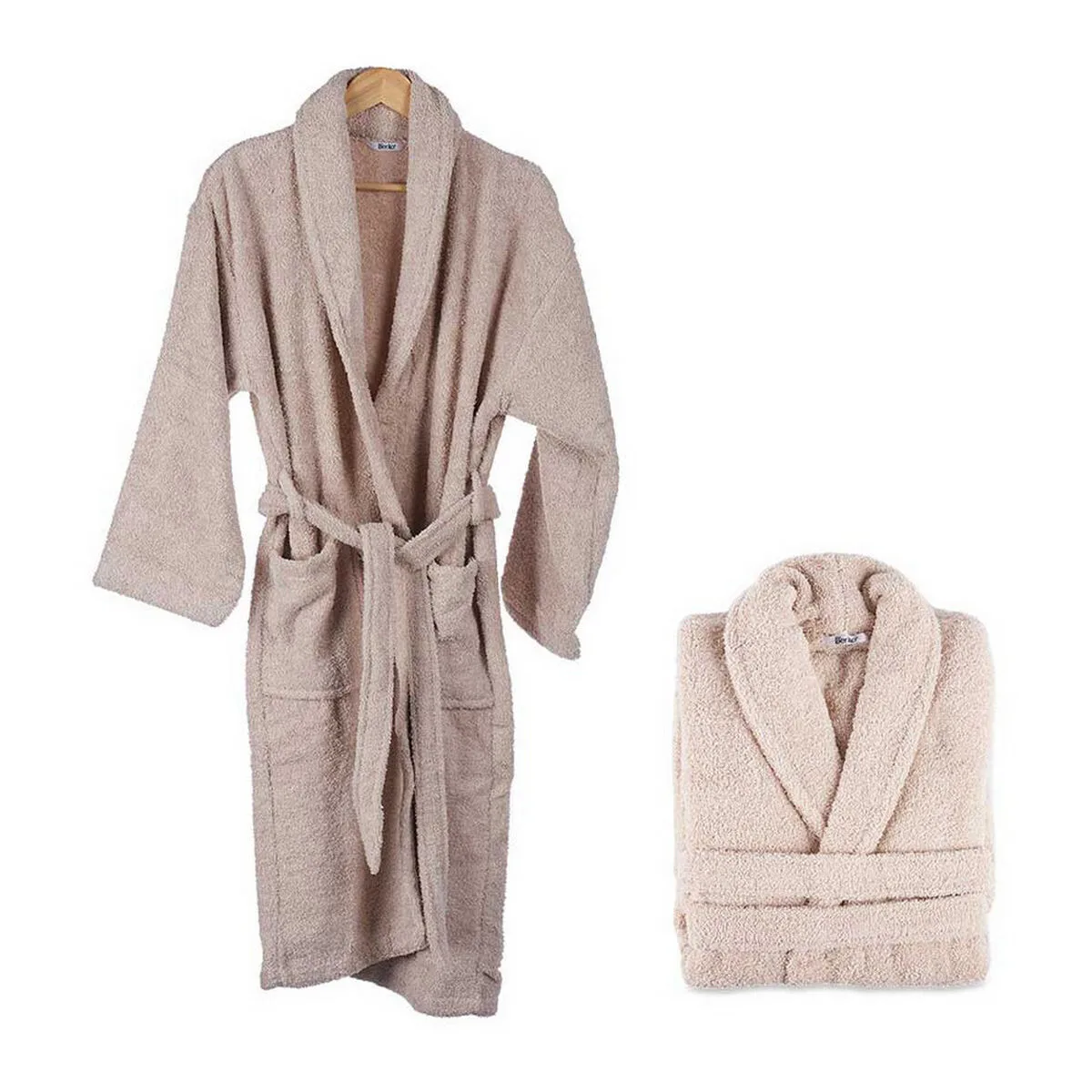 Peignoir de bain berilo ref 2 ml beige s361099146. Diaytar cultive l'art du bien-être à travers ses produits soigneusement choisis.