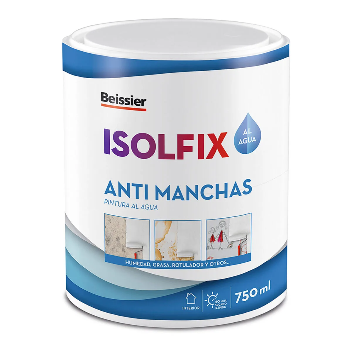 Peinture acrylique beissier 70249 012 isolfix antitaches blanc 750 ml s790405582. Diaytar : Parce que vous méritez le meilleur, nous sélectionnons l'excellence.