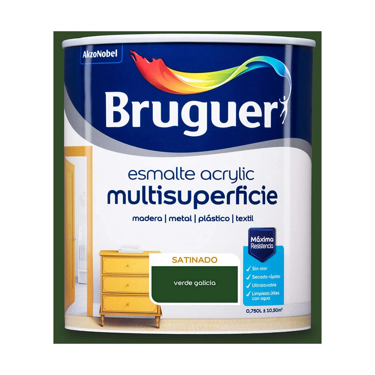 Peinture acrylique bruguer 5057506 galicia green 750 ml satine s790285385. Diaytar a été conçu pour ceux qui voient le shopping en ligne comme une source d'inspiration et de solutions pratiques