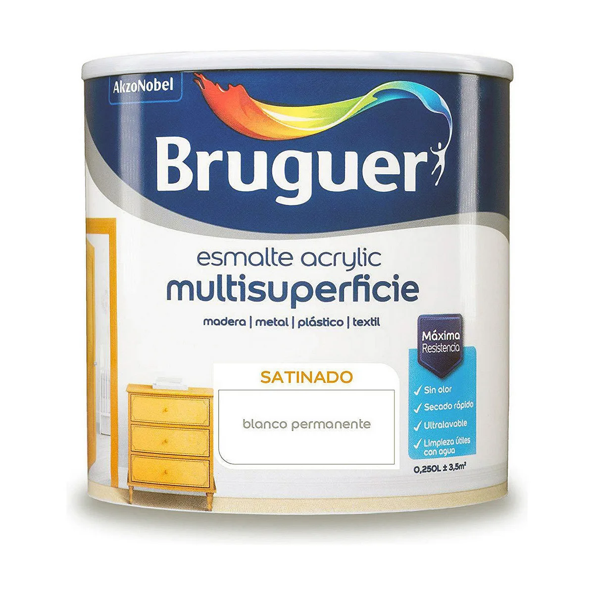 Peinture acrylique bruguer peinture acrylique 250 ml s790284376. Transformez votre intérieur avec les produits déco Diaytar !
