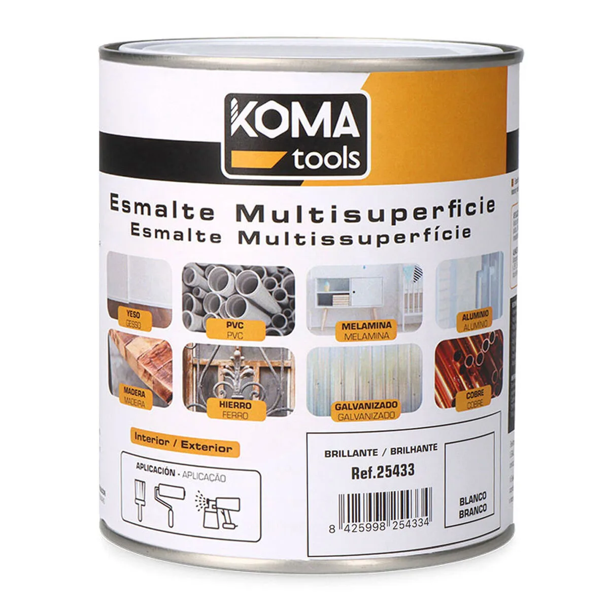 Peinture acrylique koma tools blanc brille 750 ml s792278284. Bienvenue sur Diaytar, où le shopping généraliste devient une chasse au trésor pour produits tendance et innovants
