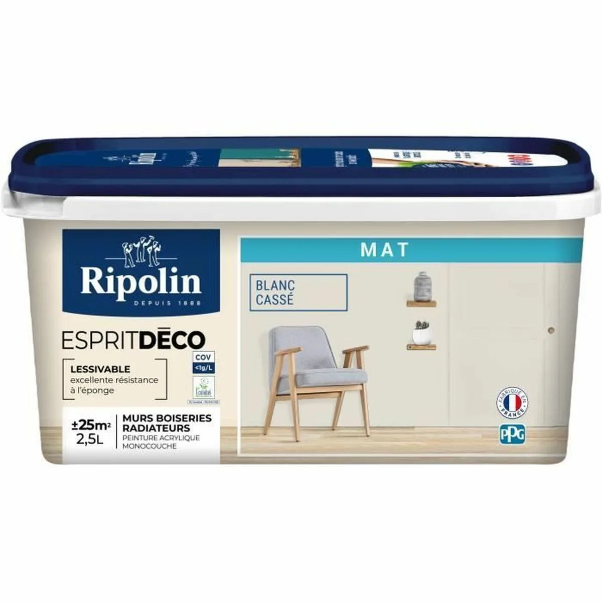 Peinture acrylique ripolin blanc 250 ml s7101569853. Diaytar, c'est l'évidence : une plateforme simple, des produits beaux, une expérience fluide. Le trio gagnant.