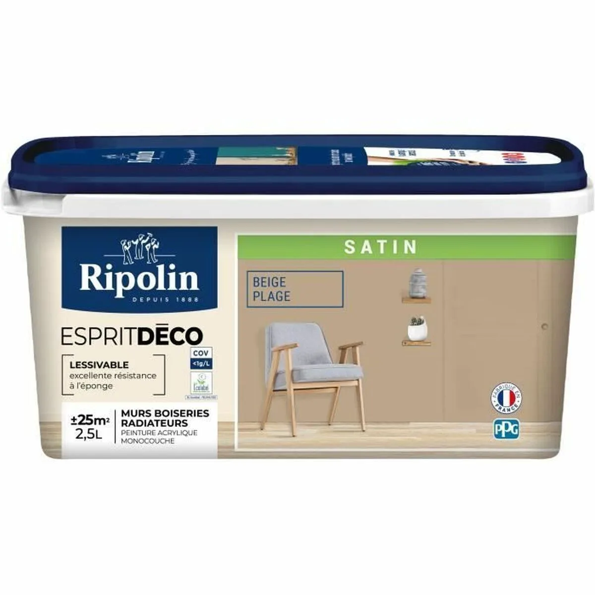 Peinture acrylique ripolin blanc acrylique 250 ml s7101569771. Diaytar : Votre portail vers un monde de produits où la frontière entre l'essentiel et le superflu devient délicieusement floue