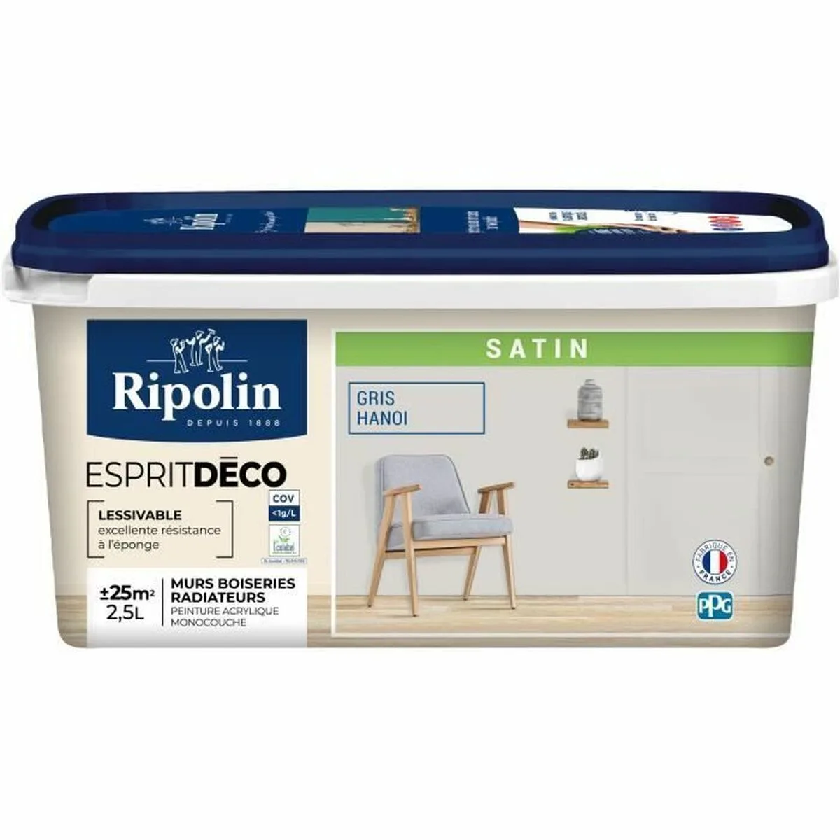Peinture acrylique ripolin gris anthracite 250 ml s7101756751. Diaytar, c'est la promesse de trouver ce produit parfait qui répondra à un besoin précis tout en étant un objet de désir