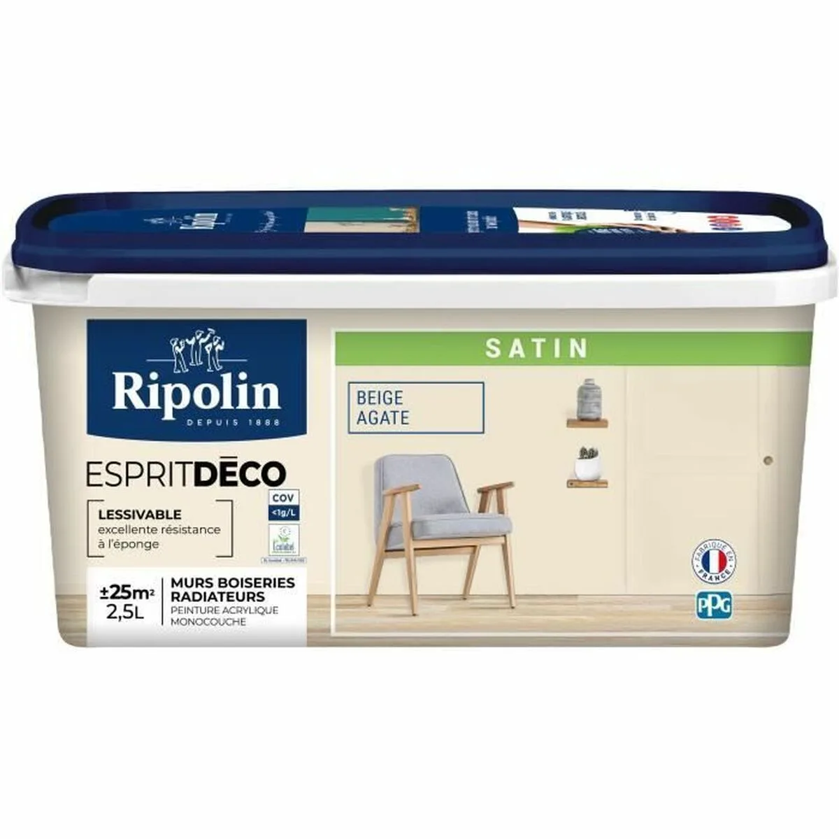 Peinture acrylique ripolin olive acrylique 250 ml s7101569695. Bienvenue sur Diaytar, l'endroit où les produits ne sont pas juste achetés, mais sont adoptés pour la vie.
