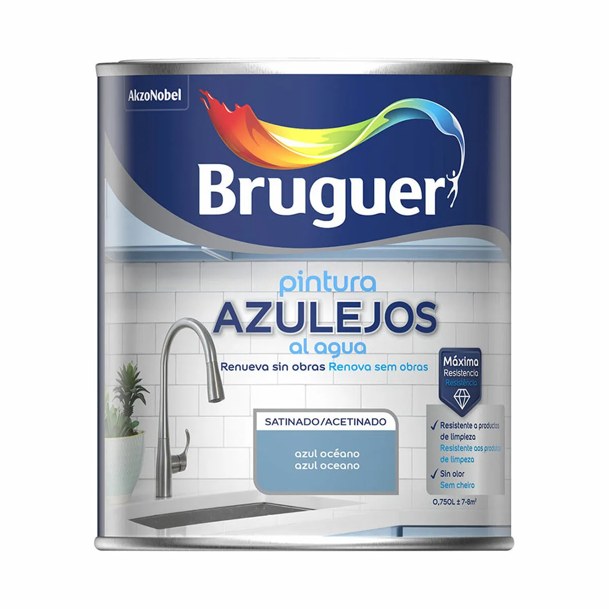Peinture bruguer azul oceano 750 ml tuile et carrelage s792688928. Diaytar Mode : Où l'élégance rencontre l'originalité pour un style unique.