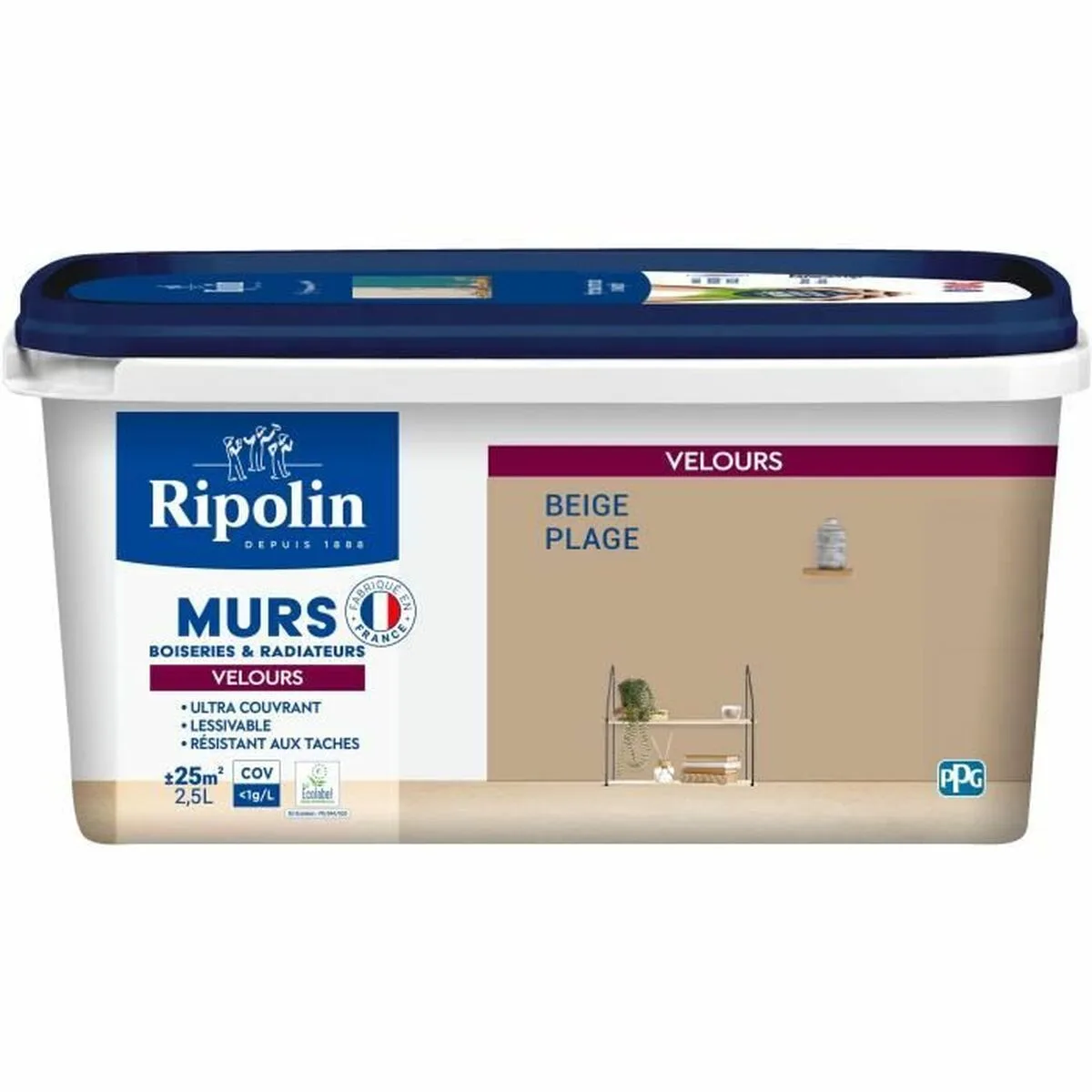 Peinture d appret ripolin beige mat 2 5 l s7101428369. Diaytar s'adapte à vos besoins avec une gamme complète et variée.