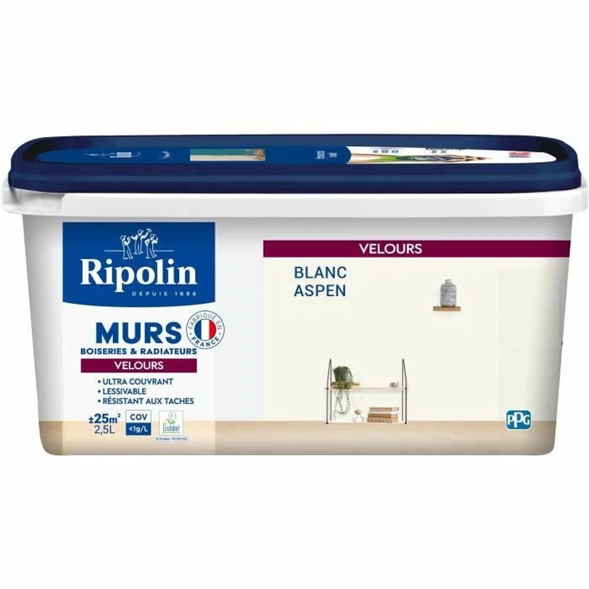 Peinture d appret ripolin blanc 2 5 l mat s7101437770. Diaytar, c'est l'histoire d'une passion pour les bons produits, quels qu'ils soient, et du désir de les partager avec vous