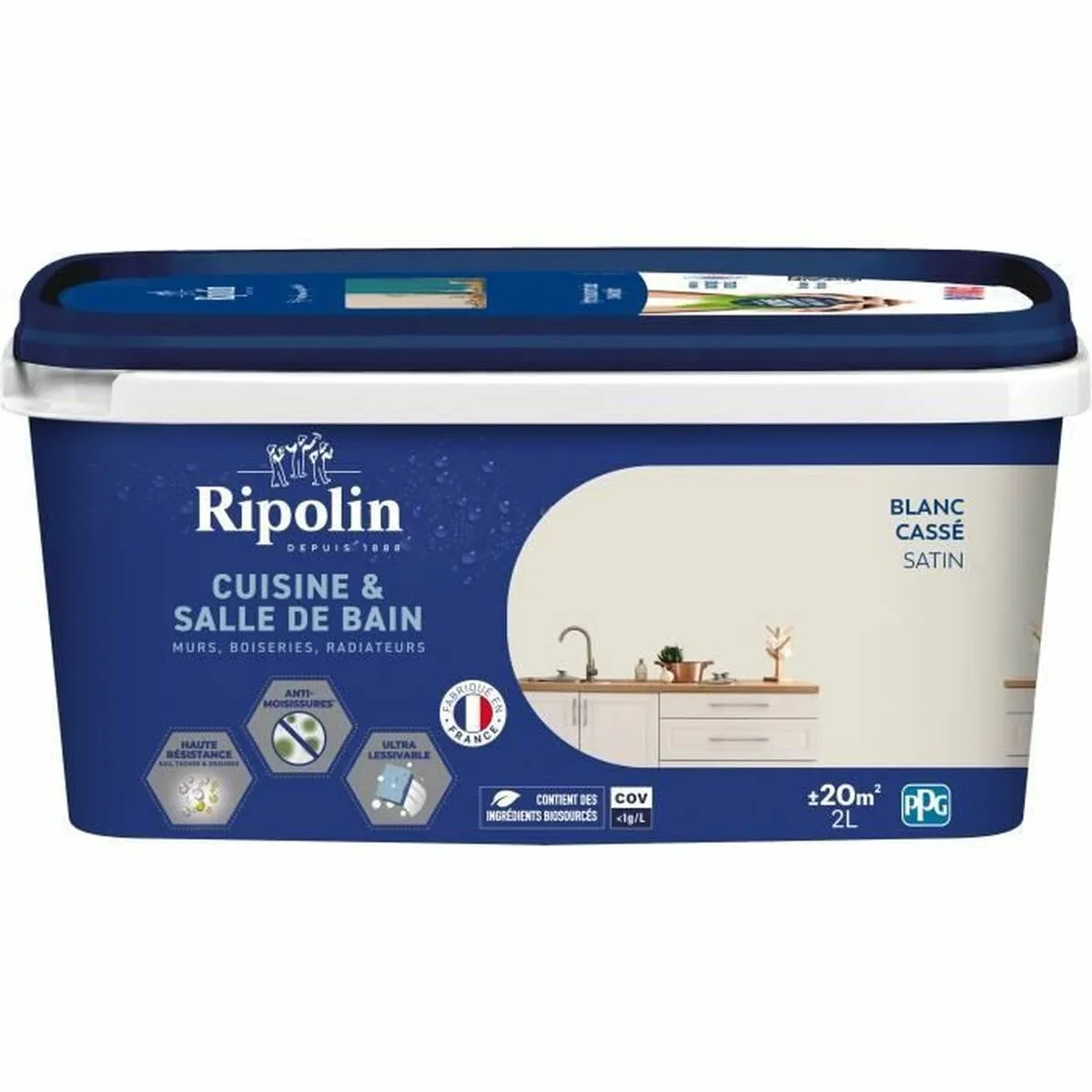 Peinture d appret ripolin blanc mat 2 l s7101433794. Avec Diaytar, redécouvrez le plaisir de l'achat en ligne grâce à une approche humaine des produits et de la curation
