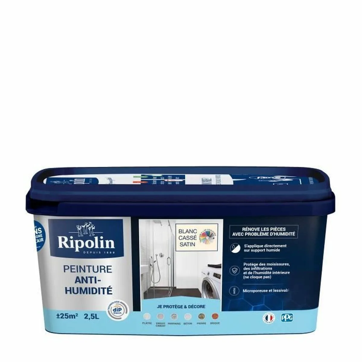 Peinture d appret ripolin blanc satine 2 5 l s7101425076. Chez Diaytar, nous transformons vos envies en réalité avec style.