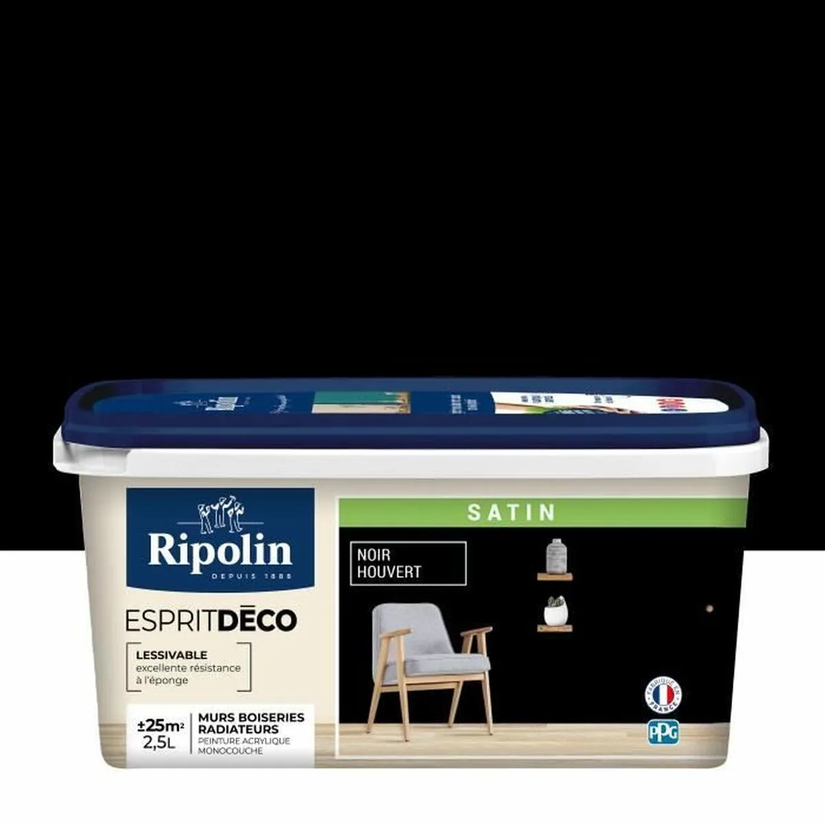 Peinture d appret ripolin noir satine 2 5 l s7101437337. Bienvenue chez Diaytar, où l'élégance rencontre l'innovation avec nos produits électroniques dernier cri et nos créations maison exclusives