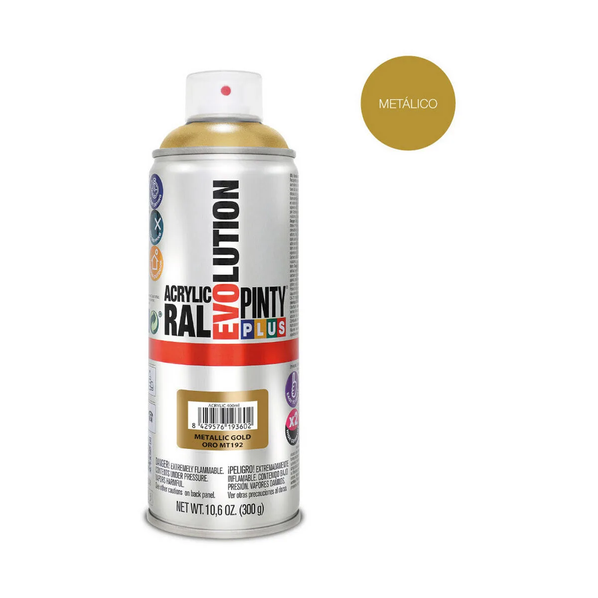 Peinture en spray pintyplus evolution mt192 metallise 400 ml or s791057758. Nous avons conçu Diaytar pour être intuitif, comme vos produits préférés. Simple, efficace, et terriblement séduisant.
