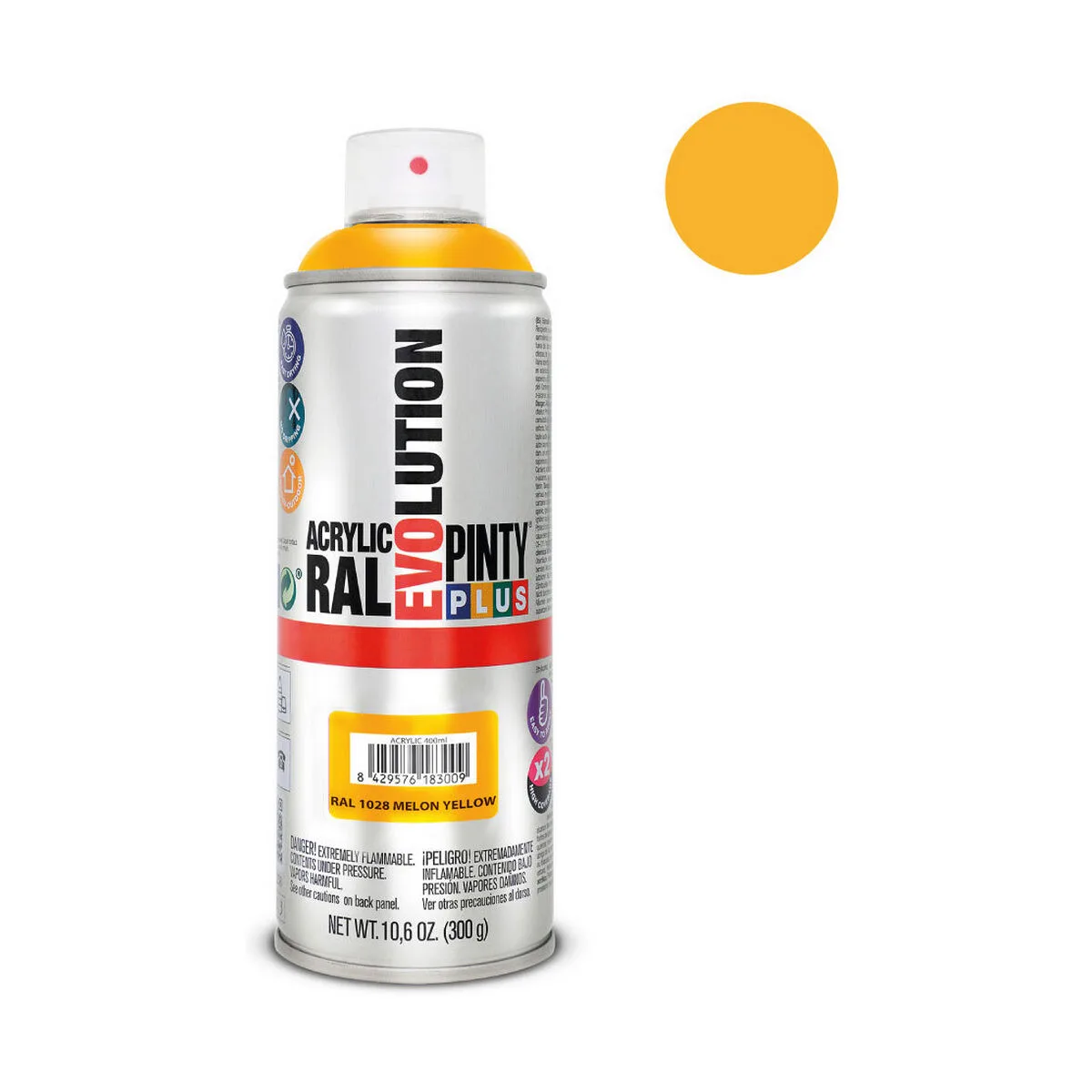 Peinture en spray pintyplus evolution ral 1028 400 ml melon yellow s791057254. Diaytar, la boutique en ligne qui pense à tout : des gadgets électroniques les plus futés aux objets maison les plus design