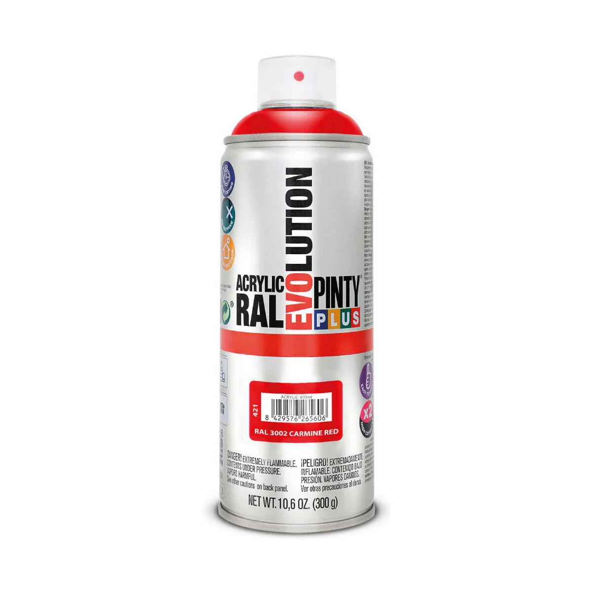 Peinture en spray pintyplus evolution ral 3002 400 ml carmine red s790261646. Nous croyons en la magie des objets. Chez Diaytar, chaque produit a le pouvoir de transformer une routine en moment précieux.