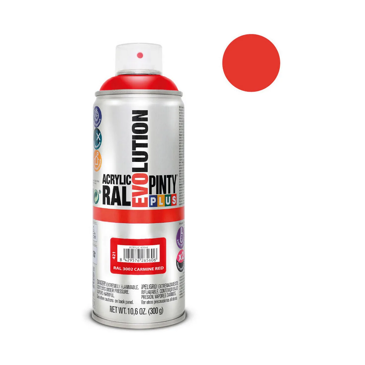 Peinture en spray pintyplus evolution ral 3002 400 ml carmine red s790261664. Diaytar, c'est votre garantie contre la déception. Des produits testés et approuvés, pour un shopping en toute sérénité.