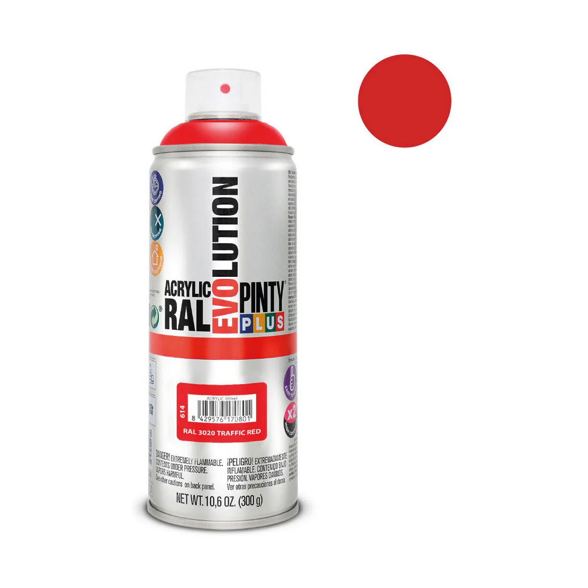 Peinture en spray pintyplus evolution ral 3020 400 ml traffic red s791056340. Diaytar : La boutique qui réunit qualité, tendance et prix accessibles sous un même toit.