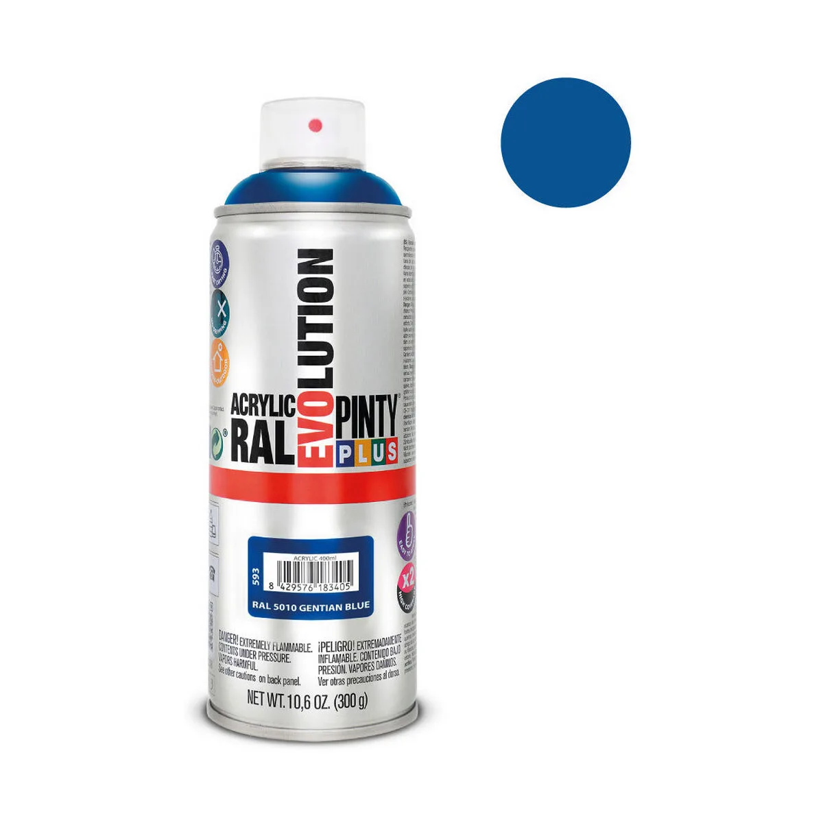 Peinture en spray pintyplus evolution ral 5010 400 ml gentian blue s791057397. Rejoignez la communauté Diaytar et vivez une expérience shopping unique.