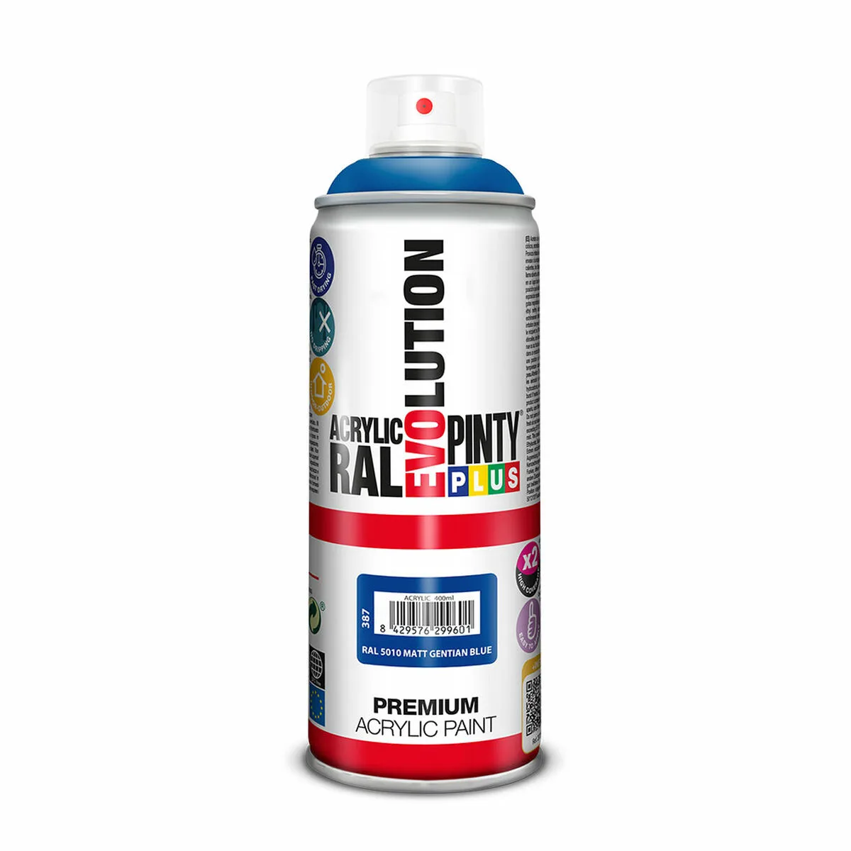 Peinture en spray pintyplus evolution ral 5010 gentian blue 400 ml mat s792273783. Diaytar s'adresse aux esprits modernes en quête de produits qui allient performance technologique et design épuré