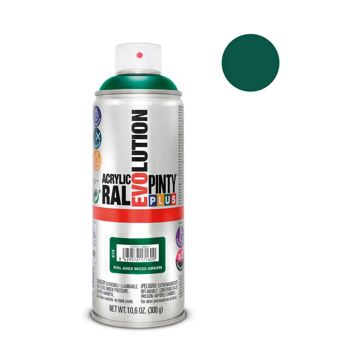 Peinture en spray pintyplus evolution ral 6005 400 ml moss green s790258377. Diaytar, c'est le compagnon des visionnaires, de ceux qui achètent aujourd'hui les produits qui seront incontournables demain.