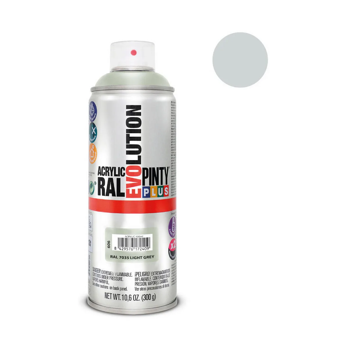 Peinture en spray pintyplus evolution ral 7035 400 ml gris clair s790258941. Bien plus qu'un site, Diaytar est un club. Le club de ceux qui savent reconnaître la valeur d'un produit exceptionnel.