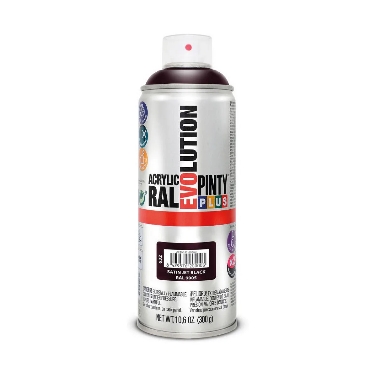 Peinture en spray pintyplus evolution ral 9005 400 ml satine jet black s790259829. Du salon à la chambre, Diaytar habille votre intérieur avec élégance.