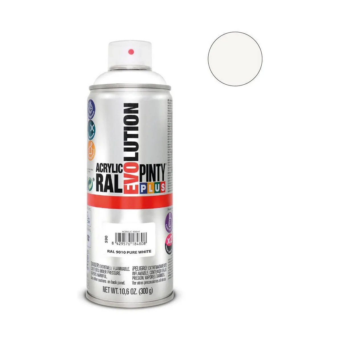 Peinture en spray pintyplus evolution ral 9010 400 ml pure white s790259681. Diaytar, c'est votre garantie contre la déception. Des produits testés et approuvés, pour un shopping en toute sérénité.