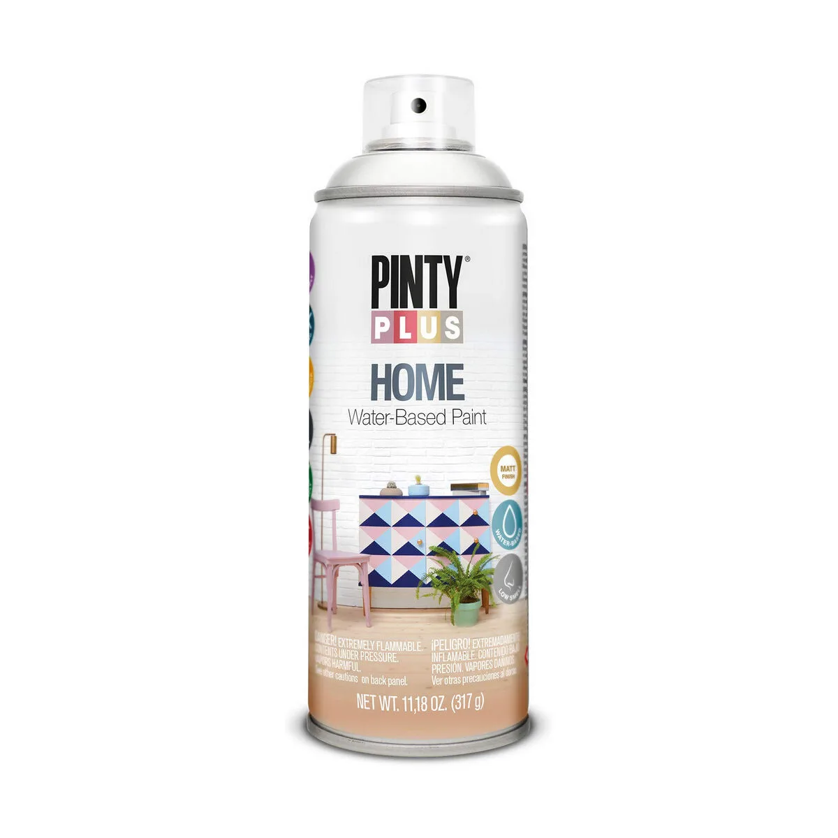 Peinture en spray pintyplus home hm111 400 ml neutral white s791059675. Nous sélectionnons pour Diaytar des produits qui ont une histoire, une âme, et qui sauront trouver une place dans la vôtre.