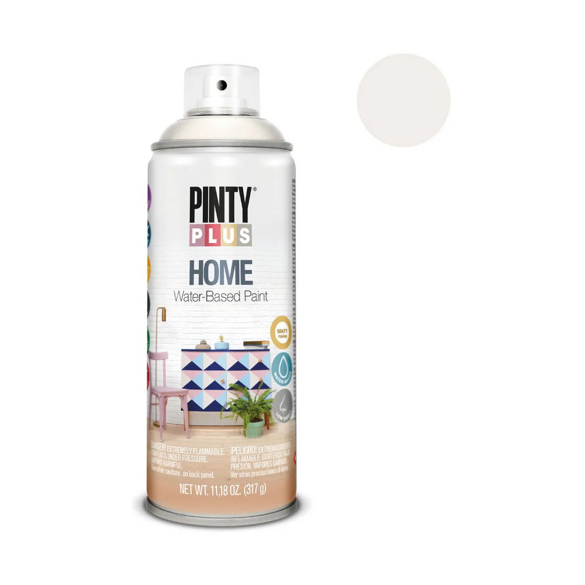 Peinture en spray pintyplus home hm112 400 ml white milk s791059777. Diaytar a fait le pari de la transparence : nous vous disons tout sur l'origine et la conception de nos produits.