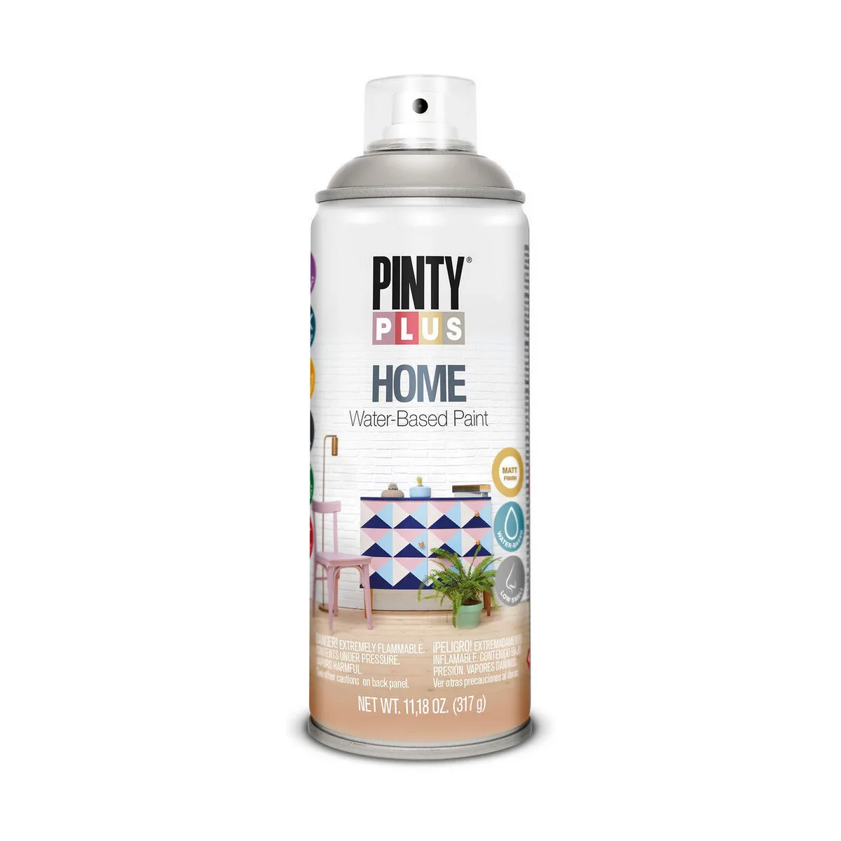 Peinture en spray pintyplus home hm115 400 ml taupe s791060025. Plongez dans l'univers Diaytar, votre référence pour des produits du quotidien, high-tech et déco, tous porteurs de tendances