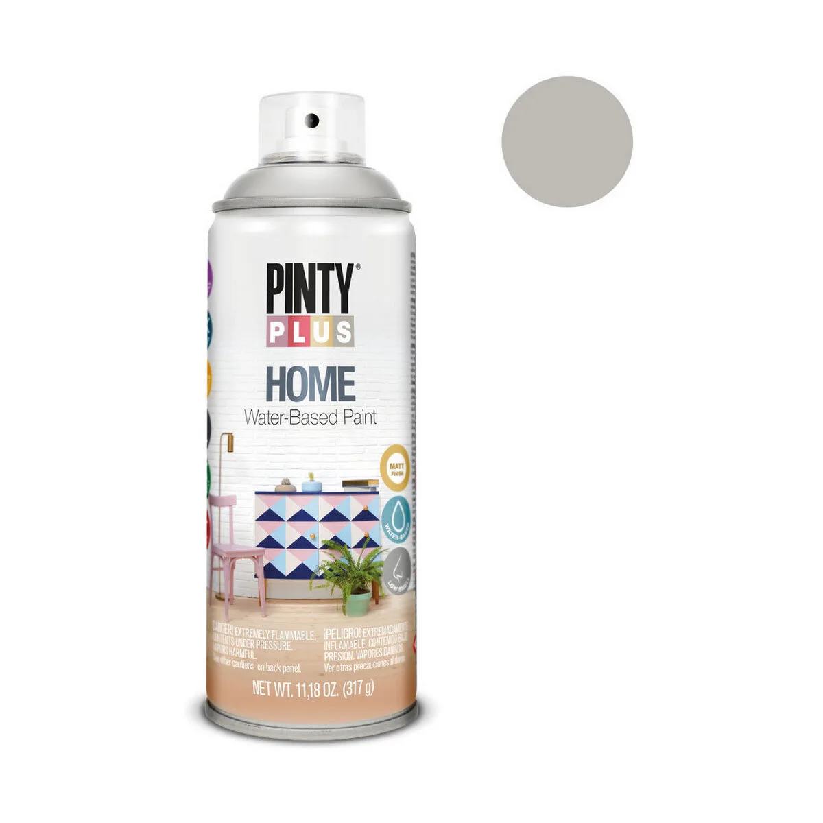 Peinture en spray pintyplus home hm116 400 ml grey moon s791060143. Avec Diaytar, faites le plein d'idées et de produits ingénieux pour toutes les pièces de votre maison et tous les aspects de votre vie